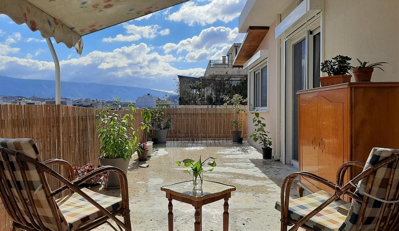 Apartmán Sunshine Penthouse Atény Exteriér fotografie